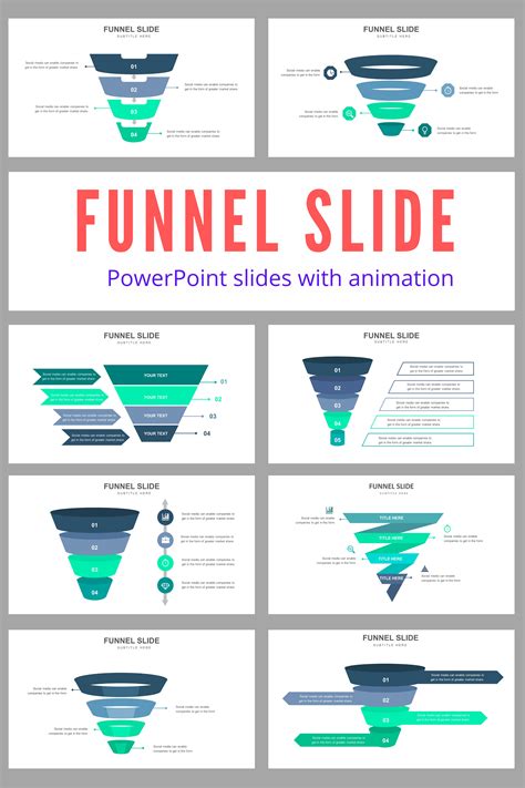 Funnel Slides - 20 best infographic design templates | Infographic ...