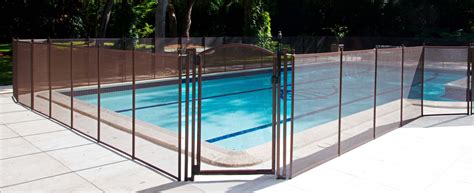 Removable Pool Fence | Removable Mesh Pool Fence | Life Saver Pool Fence Systems | Pool Fence