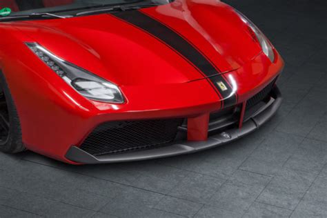 Ferrari 488 GTB/GTS Carbon Fiber Front Spoiler/Splitter