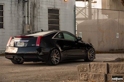 Cadillac CTS-V Coupe Rocking Rotiform SNA 3PC Wheels — CARiD.com Gallery