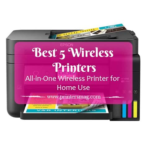 Best All-in-One Wireless Printer for Home Use - Printers Magazine