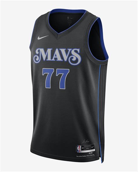 Luka Dončić Dallas Mavericks 2023/24 City Edition Men's Nike Dri-FIT NBA Swingman Jersey. Nike BG