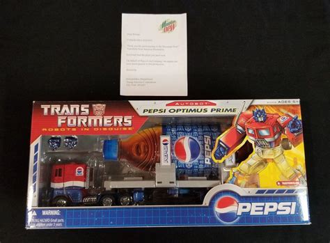 Transformers Optimus Prime Pepsi Edition | #1936820983