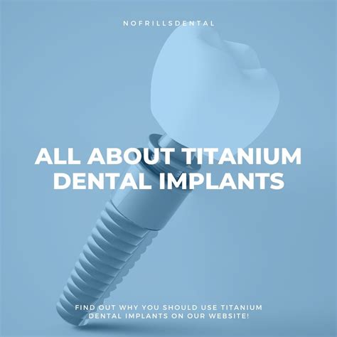 All about titanium dental implants - NoFrills Dental