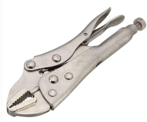 LOCKING VISE-GRIP PLIER Original Curved Jaw Locking Pliers with Wire Cutter 7" Or 10". Use as a ...