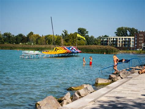 Siófok Újhely Public Beach