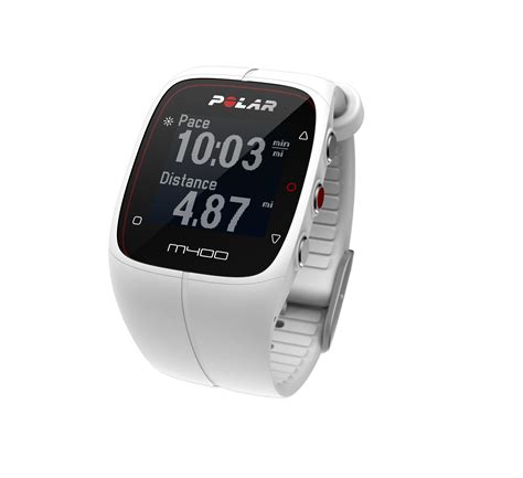 Polar M400 heart rate monitor (WHITE)