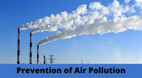 Prevention of Air Pollution | Sustainability Division