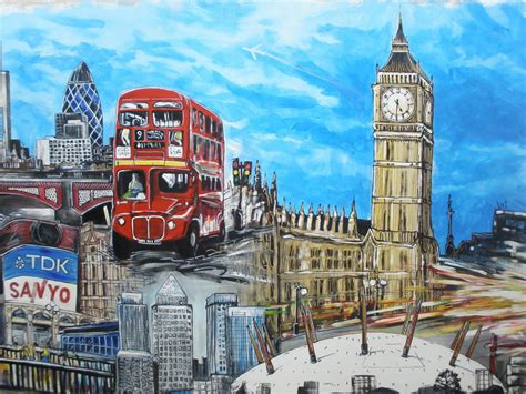 london artwork | London artwork, London art, London