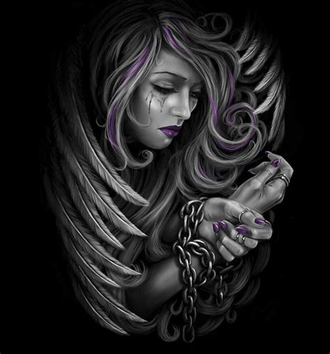 Crying Angel | Og abel art, Chicano art, Angel wallpaper