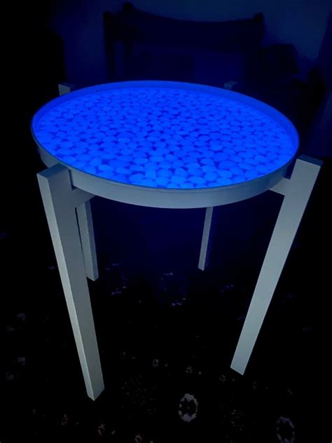 Epoxy Glow in The Dark Table | Etsy