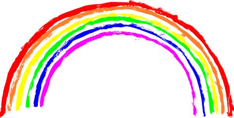 Rainbow Transparent Png - Crayon Rainbow Png Transparent Clipart - Full Size Clipart (#3465414 ...