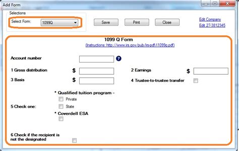 How to Print and File 1099-Q, Payments from Qualified Education ...