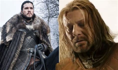 Did Ned Stark reveal Jon Snow TRUTH in before dying in season 1? | TV ...