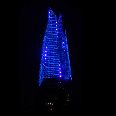 Top of The Shard at night : r/london