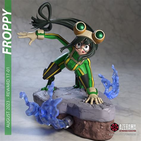 Froppy Fan Art 3D Printed Resin Model Garage Kit un-painted Azerama - Etsy