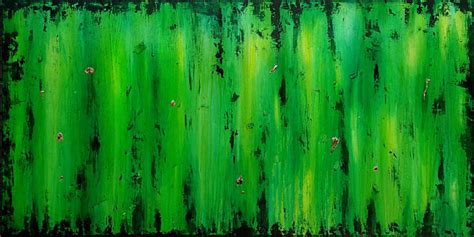 Green Mile, Painting by Branisa Beric | Artmajeur