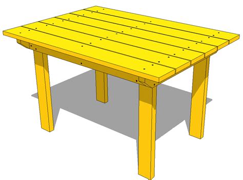 DIY Wood Design: Fun-in-the-sun picnic table woodworking plan