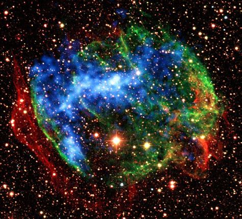 Supernova Explosion in Galaxy - XciteFun.net