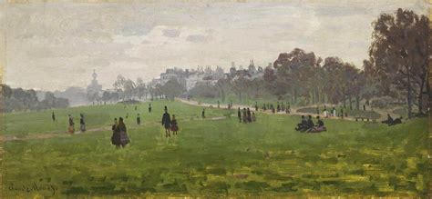 Green Park in London, 1871 - Claude Monet - WikiArt.org