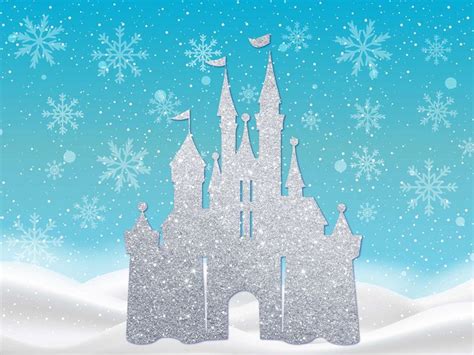 FROZEN CASTLE Inspired Personalized Birthday Party Backdrop Frozen ...