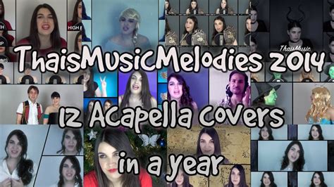 12 acapella covers in a year - 2014 - YouTube