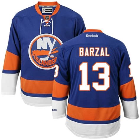 Mathew Barzal Reebok New York Islanders Premier Royal Blue Home NHL Jersey