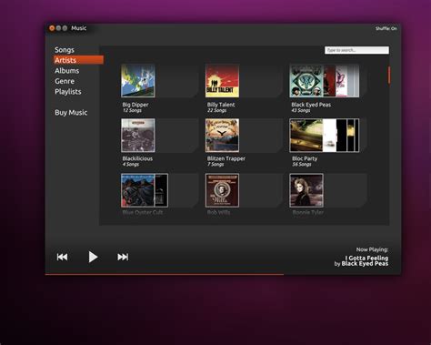 Ubuntu Music Player by soggybizkitlulz on DeviantArt