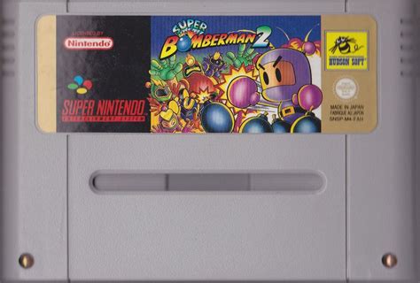 Super Bomberman 2 (1994) SNES box cover art - MobyGames