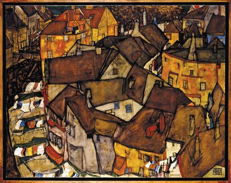 Egon Schiele (1890-1918), View of Cesky Krumlov : r/museum