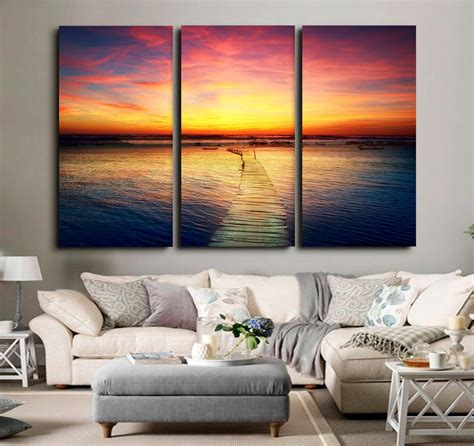 Canvas Wall Art Sunset Canvas Art Sunset Painting Sunset Wall - Etsy