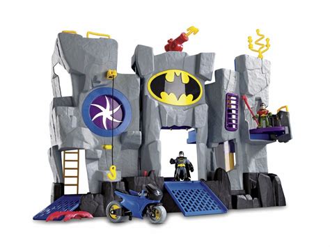 Fisher Price Imaginext Super Friends Batcave Playset Batman Robin ...