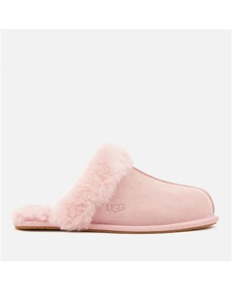 UGG Suede Scuffette Ii Slippers in Pink - Save 26% - Lyst