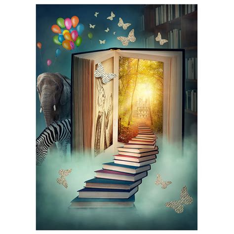 Aliexpress.com : Buy Fairy Tale Background for Photo 3x5ft Children Theme Book World Elephant ...