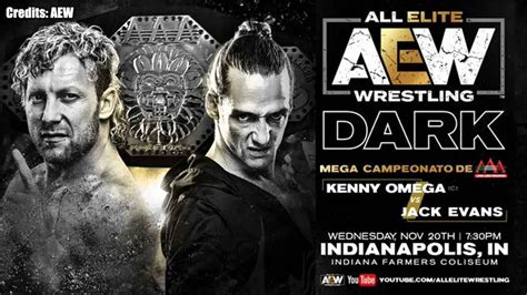 Kenny Omega to Defend AAA Mega Championship at AEW Dark - ITN WWE