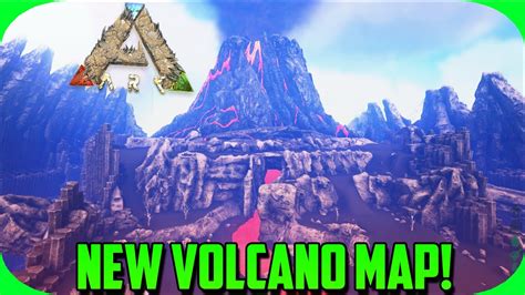 User Created Map Showcase! | Ark: Survival Evolved | The Volcano | Tribe Updates - YouTube