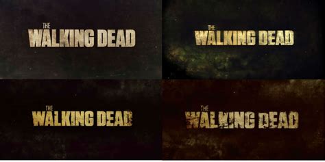 The Walking Dead Logo Decays A Little More Each Season