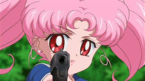 Sailor Moon Crystal season 2 trailer – Chibiusa pointing a gun at Usagi | Sailor Moon News