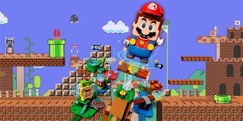 Super Mario Bros. Rebuilt In Massive LEGO Level Powered By 14 Motors