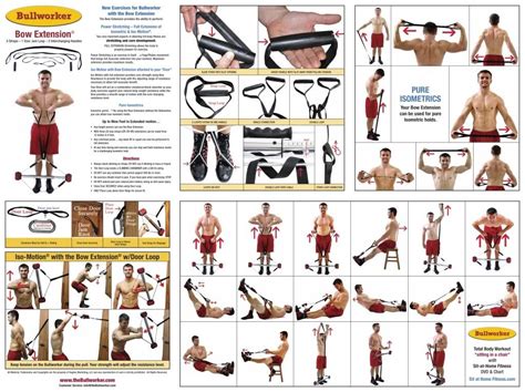 Bullworker | Workout chart, Isometric exercises, Ball exercises