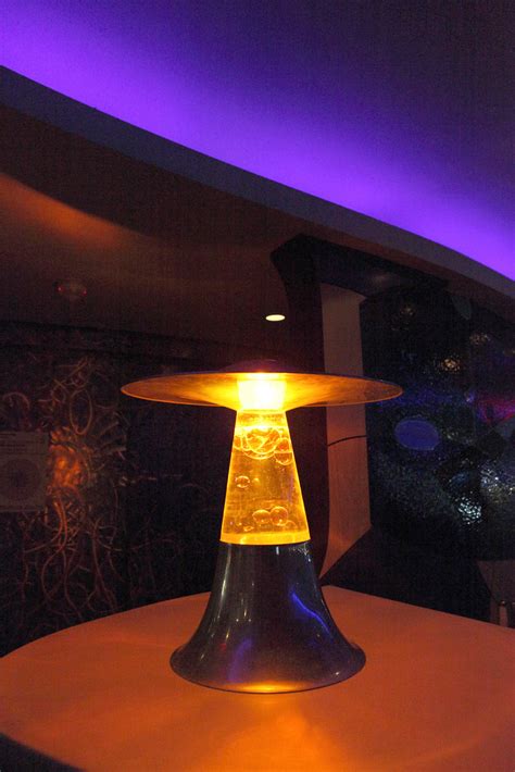 Lava Lamp | An orange colored Lava Lamp inside Encounter Res… | Flickr