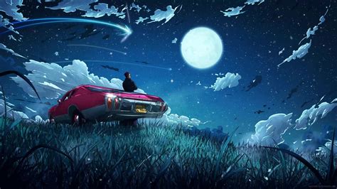 Moonlight Drive Live Wallpaper - MoeWalls