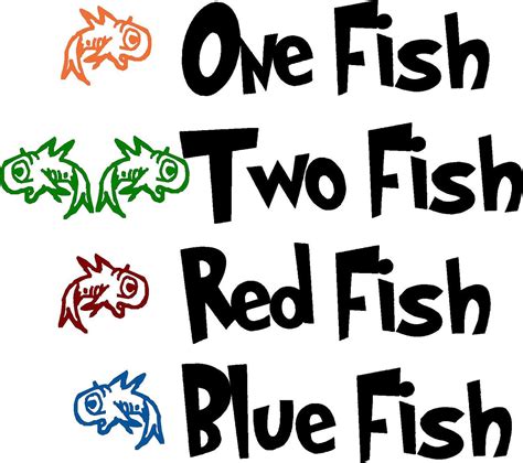 Quotes About Fisherman | Quote-dr. seuss-One fish two fish red fish blue fish with fish-special ...