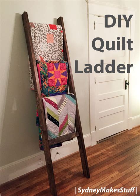 Display Your Quilts on a DIY Quilt Ladder - Quilting Digest