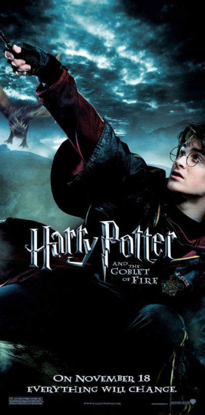 ‘Goblet of Fire’ theatrical poster — Harry Potter Fan Zone | Goblet of fire, The goblet of fire ...