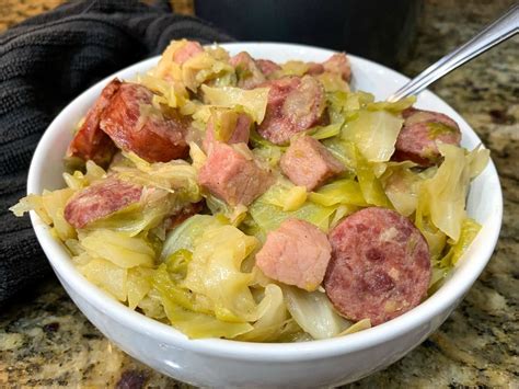 Southern Fried Cabbage With Sausage - This Ole Mom Fried Cabbage With ...