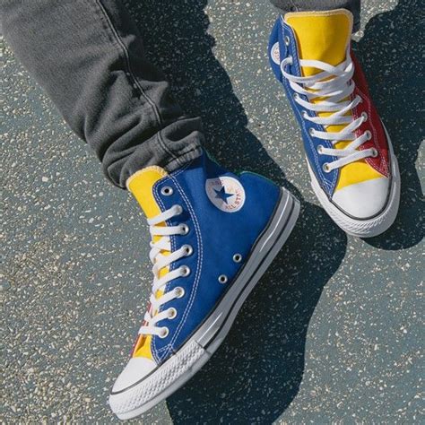 Converse Chuck Taylor All Star Hi Sneaker - Primary Color-Block | Journeys | Converse chuck ...