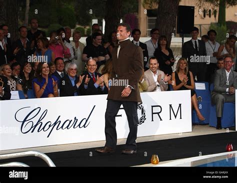 David Coulthard models at the Grand Prix and Fashion Unite at The Amber ...