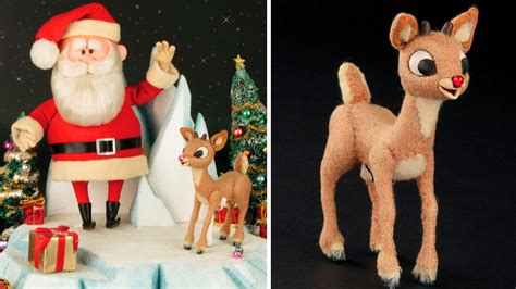 Reindeer, Santa Claus figures from beloved stop-motion ‘Rudolph the Red Nosed Reindeer’ are ...