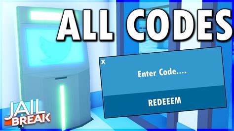 All CODES in Roblox Jailbreak in One Video! - YouTube